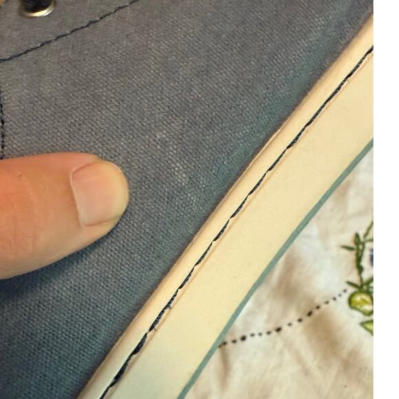 L.L. Bean Women's Campside Oxford Shoe Sneaker Canvas Lace Up Slate Size 8 - Picture 7 of 11